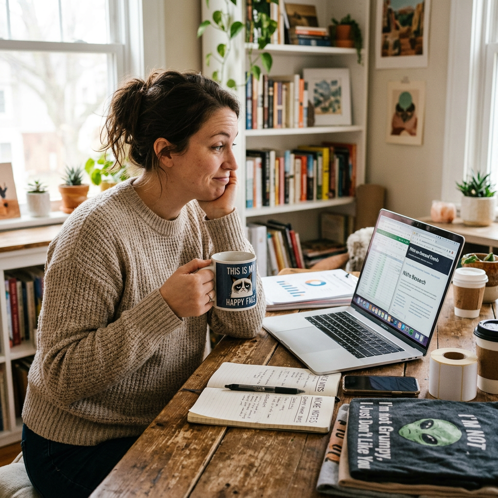 Grumpy Humor: Print-on-Demand Niche Research Report