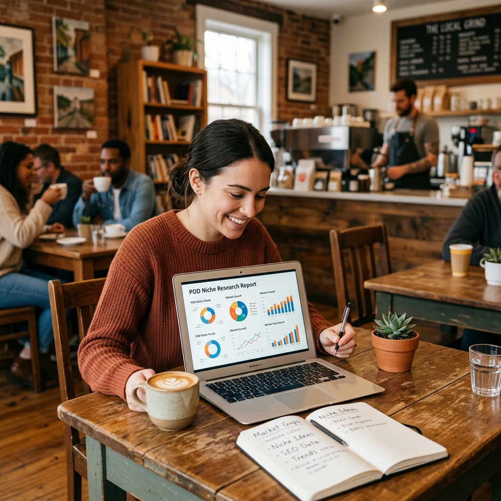 Support Local Businesses: POD Niche Research Report