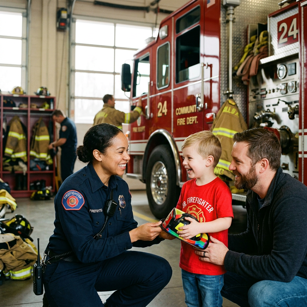 Firefighter POD Niche: Bravery, Service, and Community