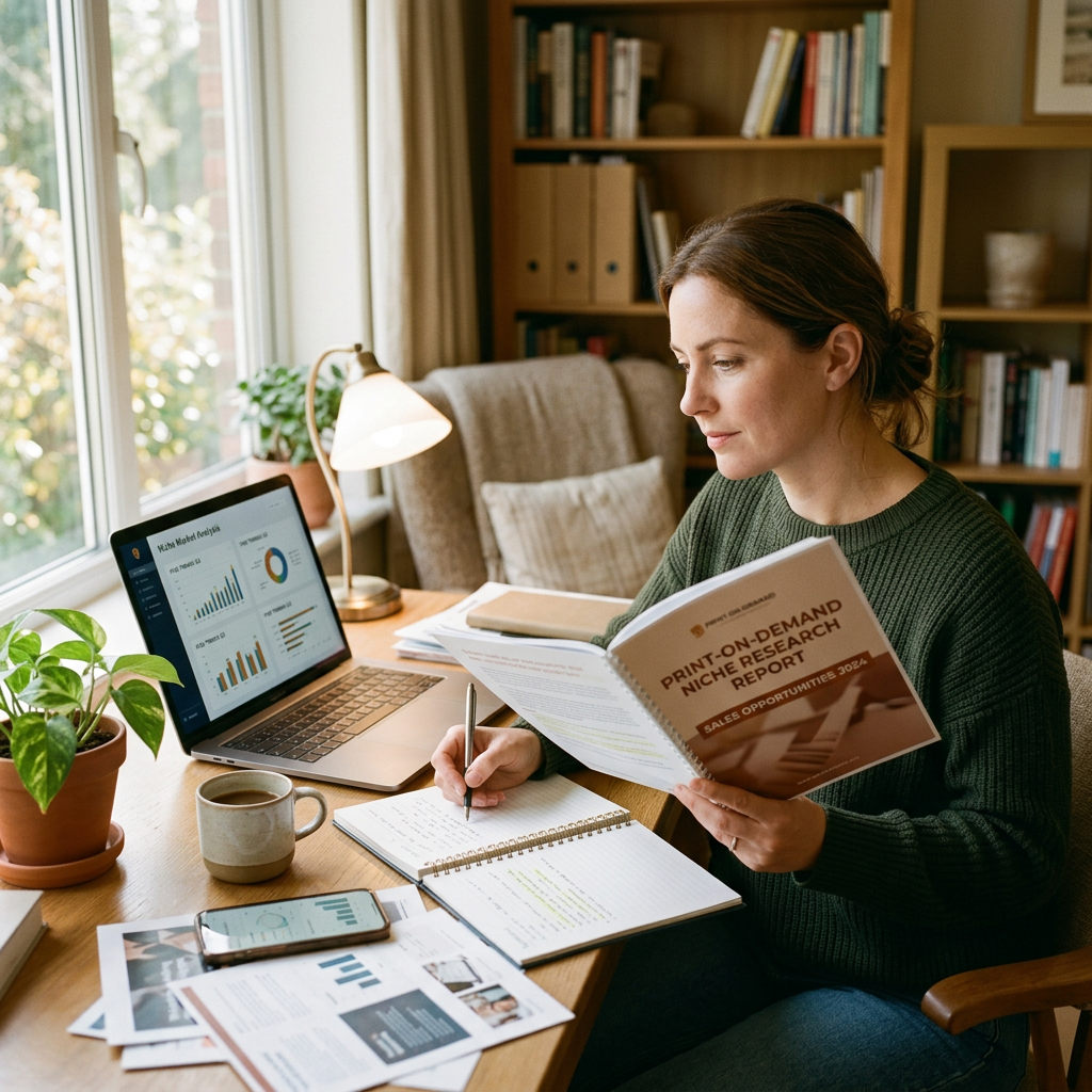 Sales Professionals: Print-on-Demand Niche Research Report