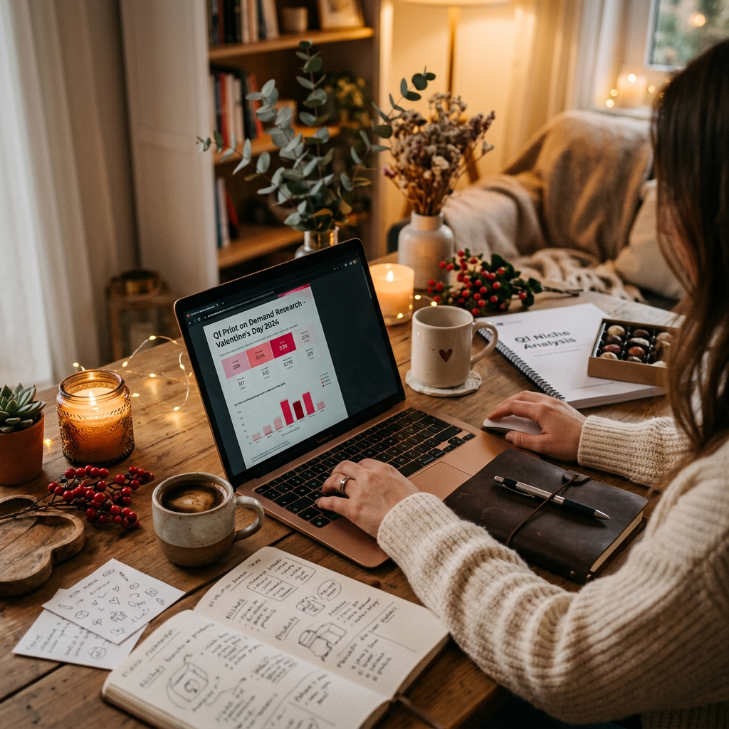 Valentine's Day Gifts: POD Niche Research Report