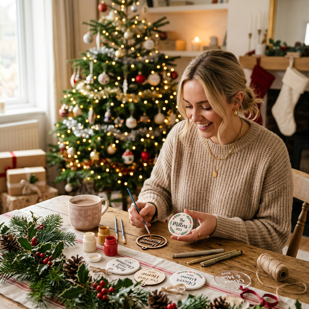 Personalized Christmas Ornaments: POD Niche Report