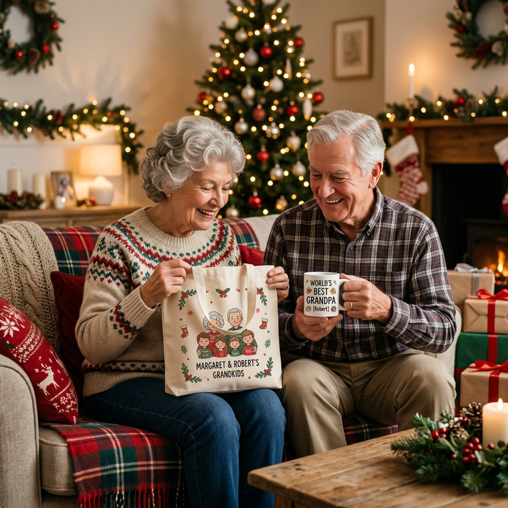 Christmas Gifts for Grandparents: POD Niche Research Report