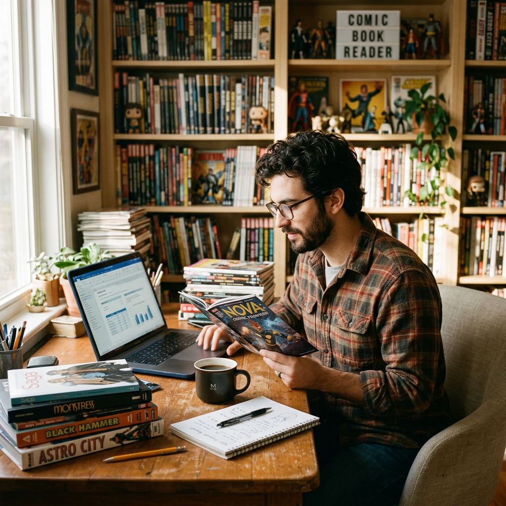 Comic Book Reader: Print-on-Demand Niche Research Report