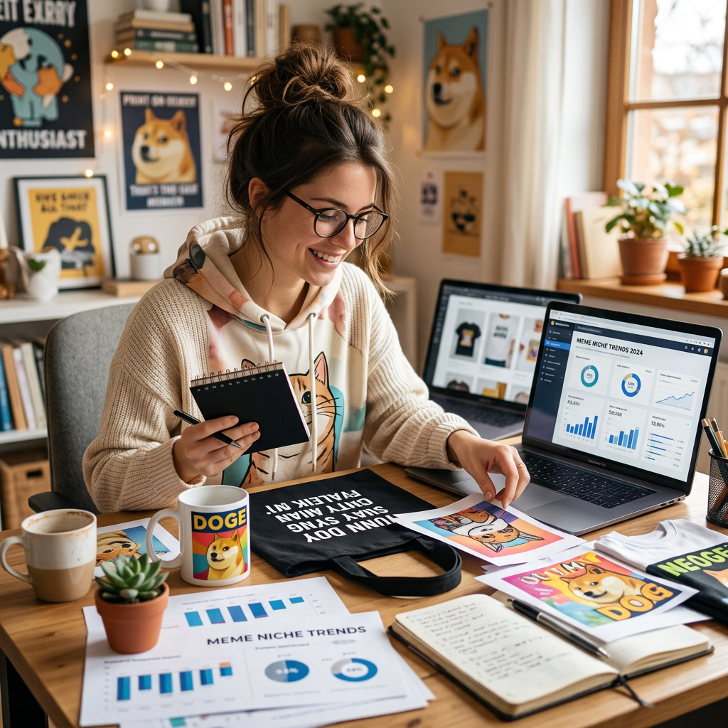 Meme Enthusiast: Print-on-Demand Niche Research Report