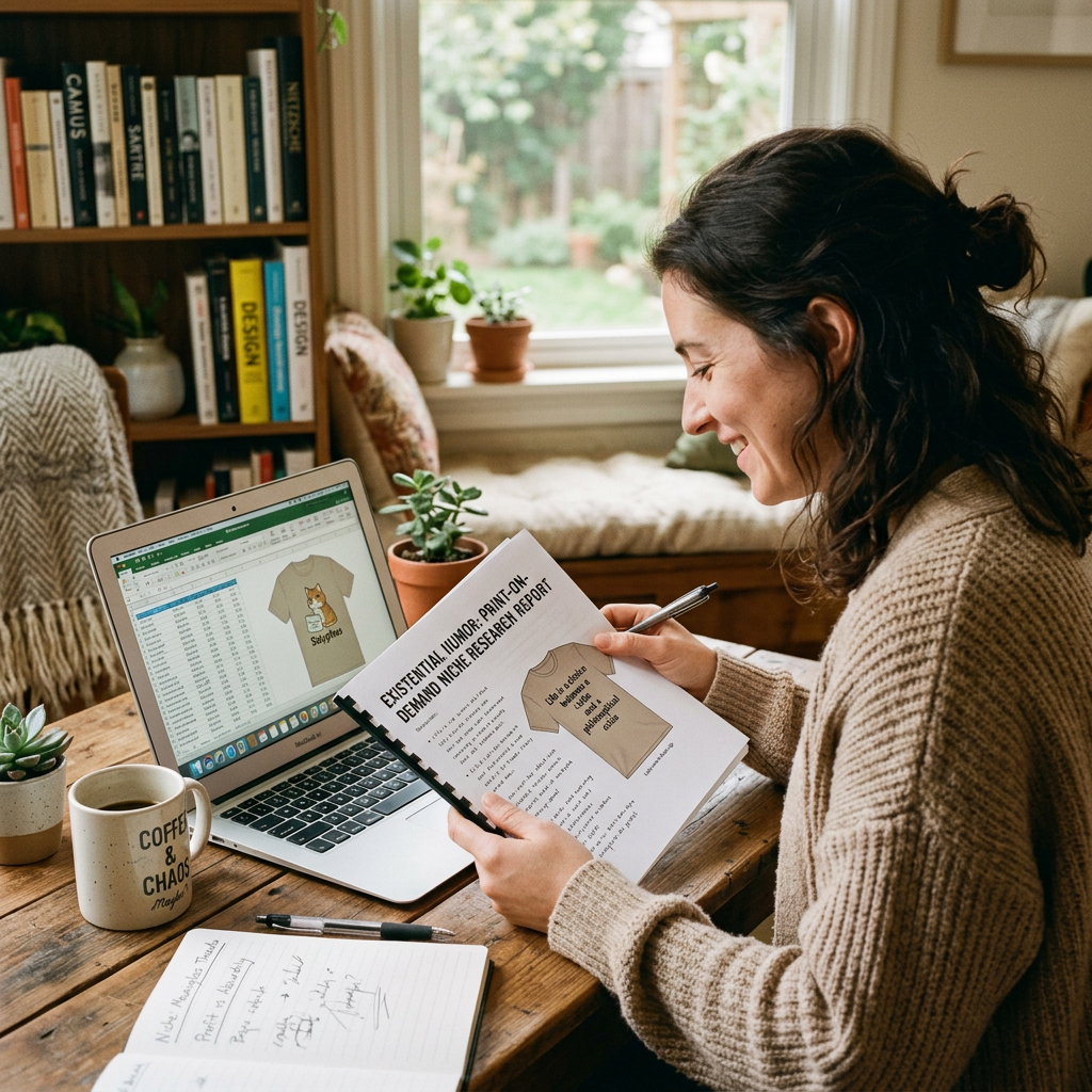Existential Humor: Print-on-Demand Niche Research Report