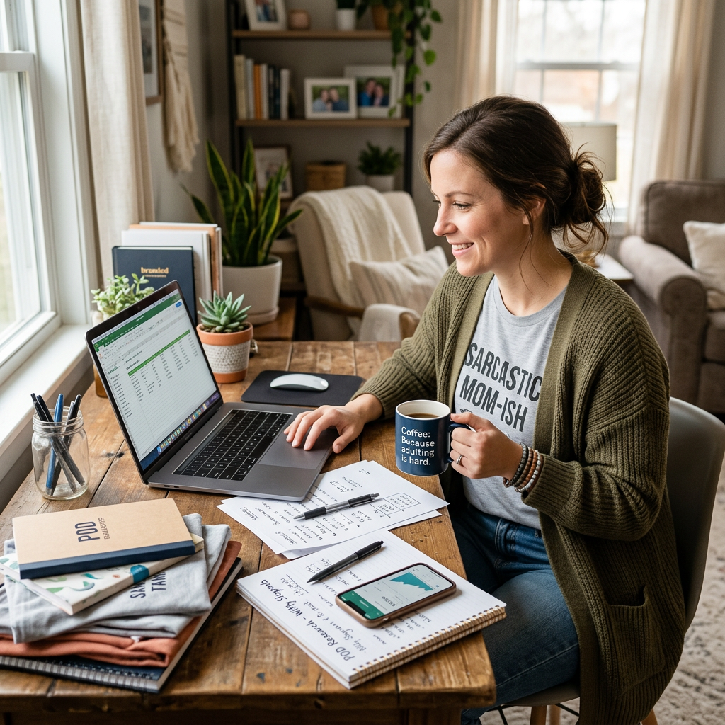 Sarcastic Moms: Print-on-Demand Niche Research Report