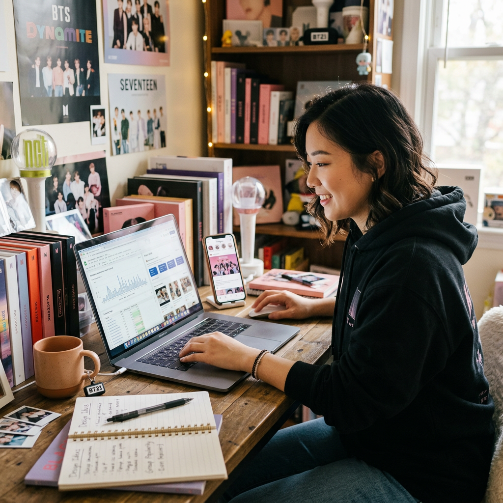 K-Pop Fans: Print-on-Demand Niche Research Report