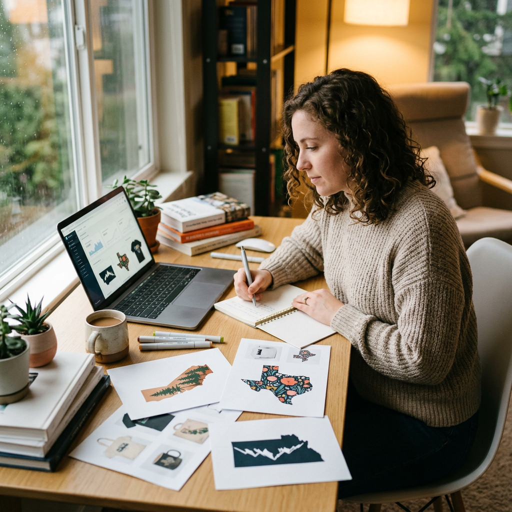 State Love: Print-on-Demand Niche Research Report