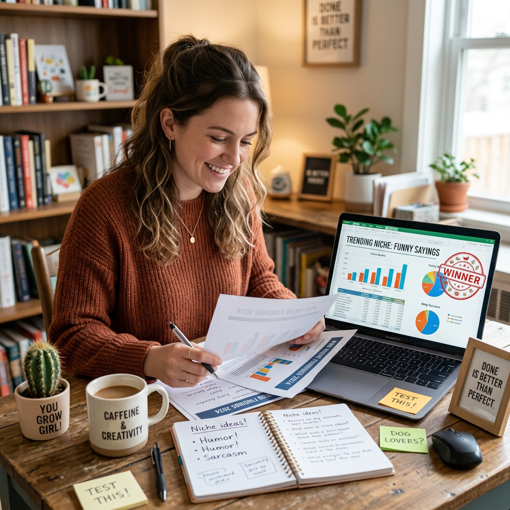 Witty Office Humor: Print-on-Demand Niche Research Report