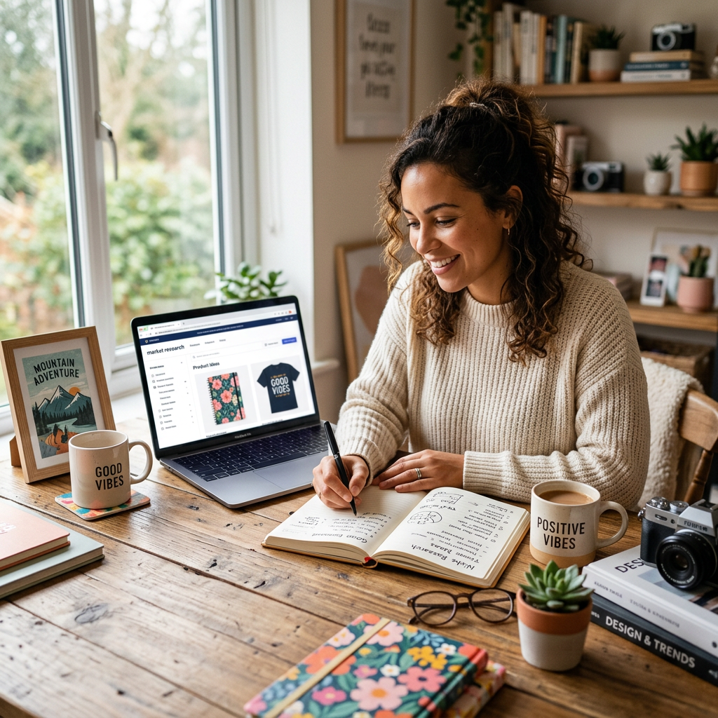 Good Vibes: Print-on-Demand Niche Research Report