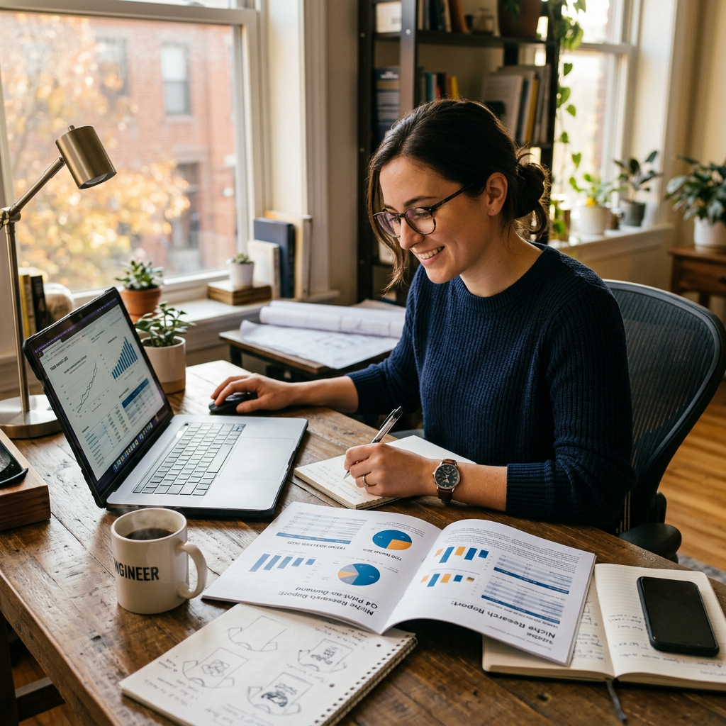Engineers: Print-on-Demand Niche Research Report
