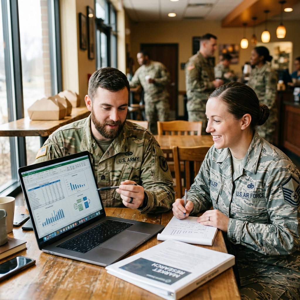 Military Personnel POD Niche: Market Research Report