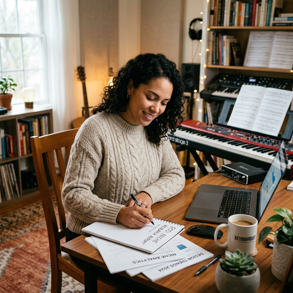 Keyboardist: Print-on-Demand Niche Research Report