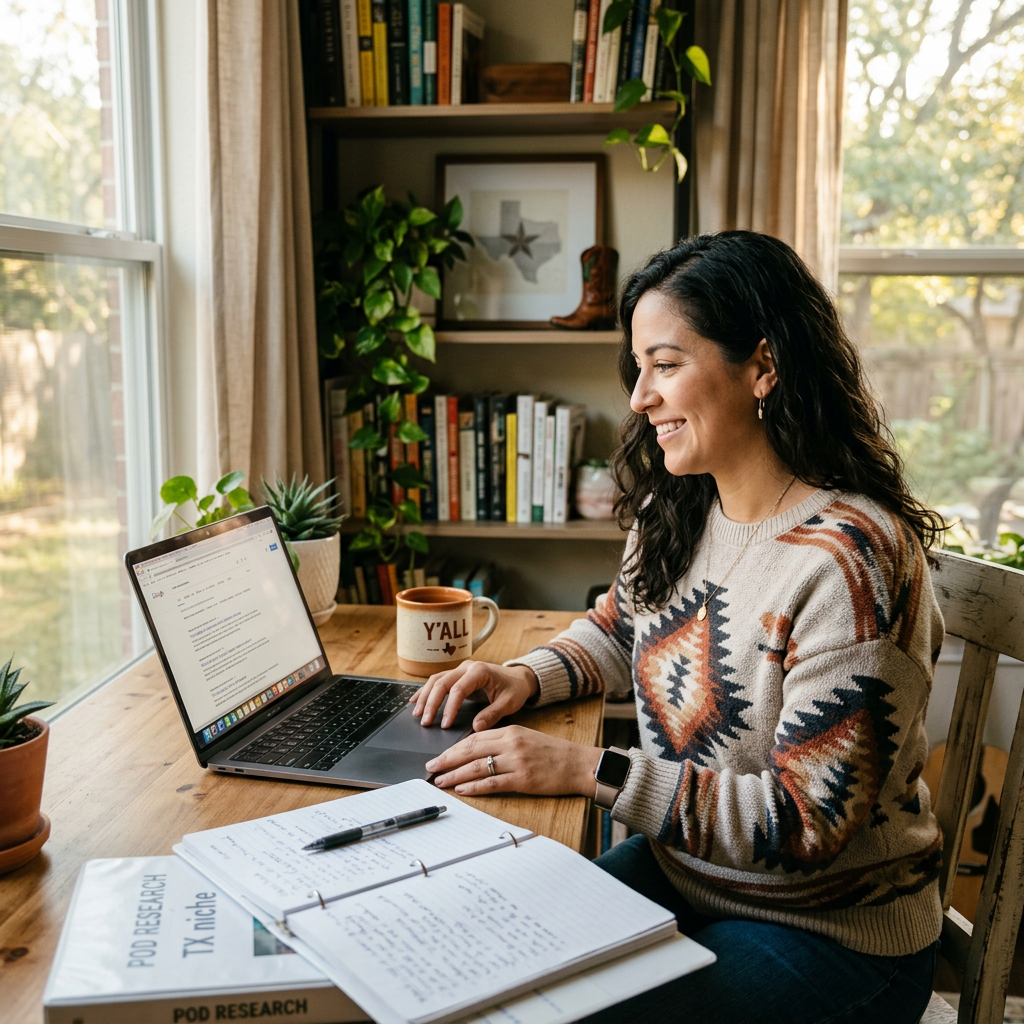 Texas Resident: Print-on-Demand Niche Research Report