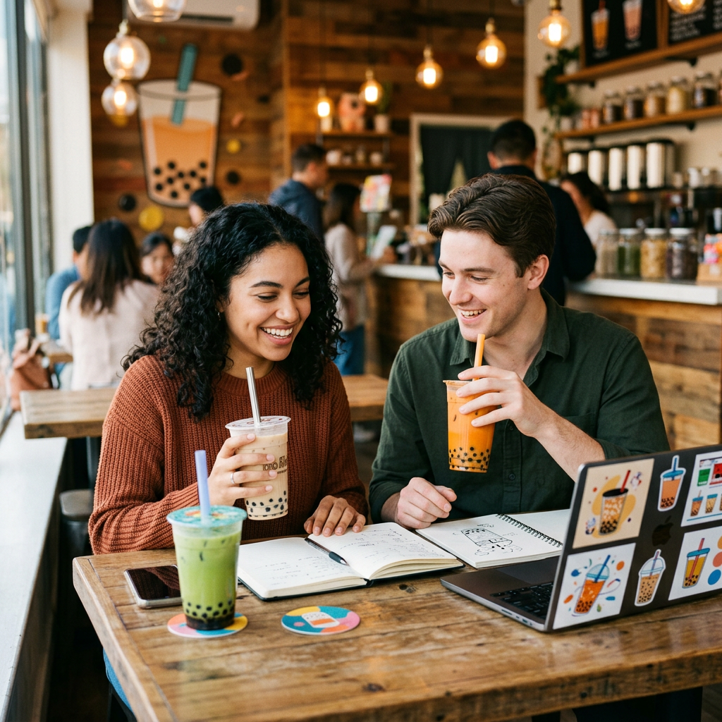 Bubble Tea Fans: Print-on-Demand Niche Research Report