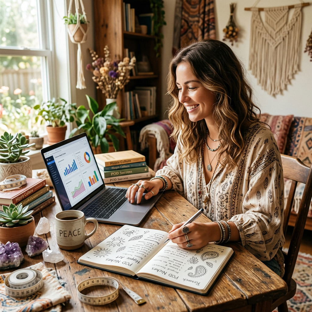Hippie Style: Print-on-Demand Niche Research Report