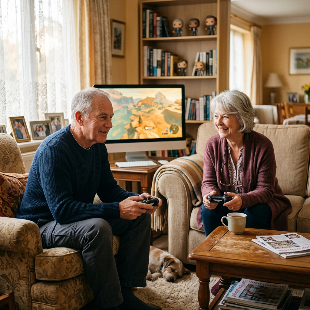 Gaming Grandparents: Print-on-Demand Niche Research Report