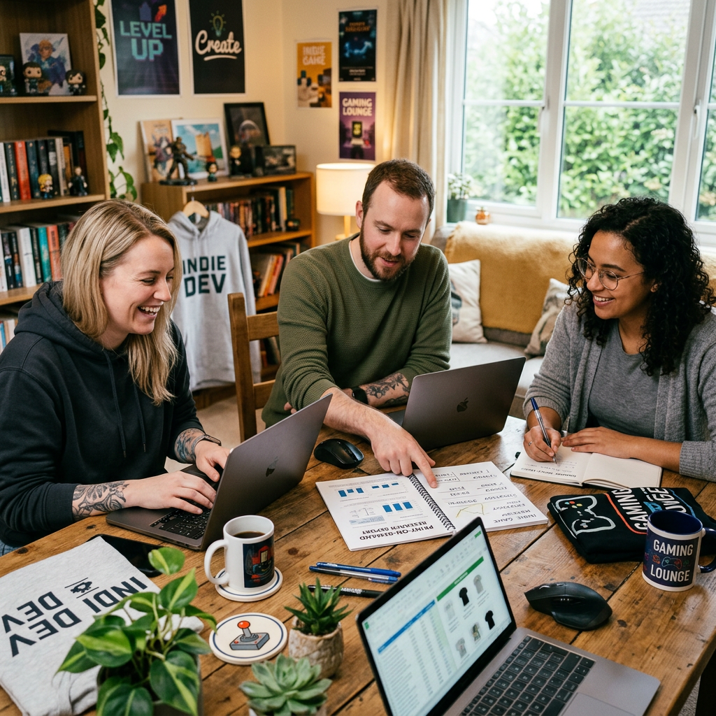 Gaming Developers: Print-on-Demand Niche Research Report