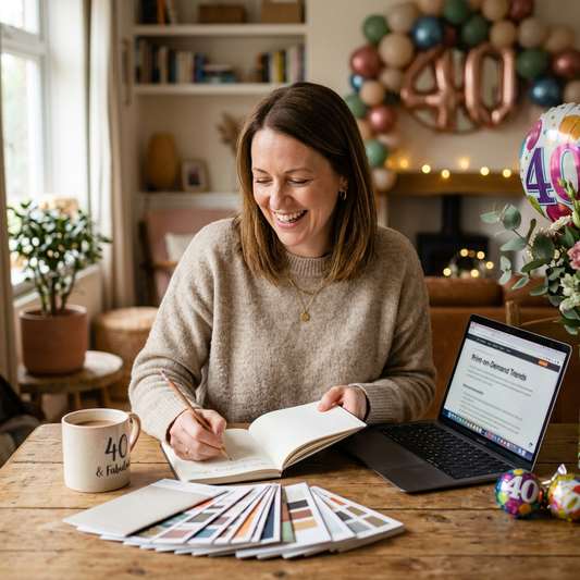 Turning 40: Print-on-Demand Niche Research Report