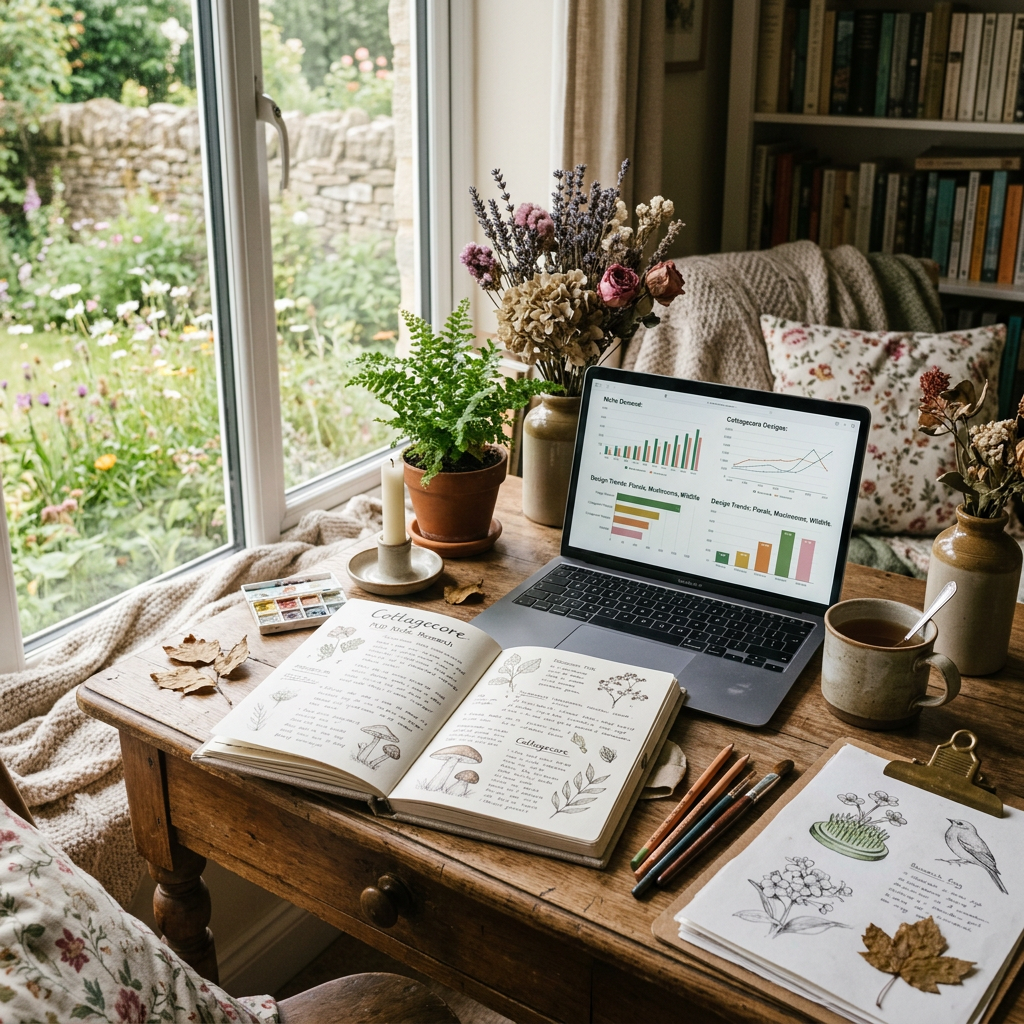 Cottagecore: Print-on-Demand Niche Research Report