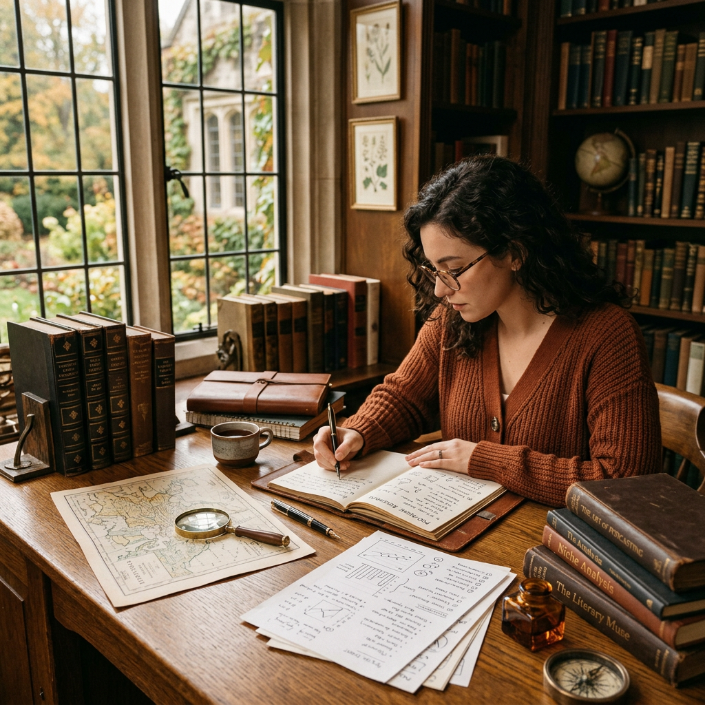 Dark Academia Aesthetic: POD Niche Research Report