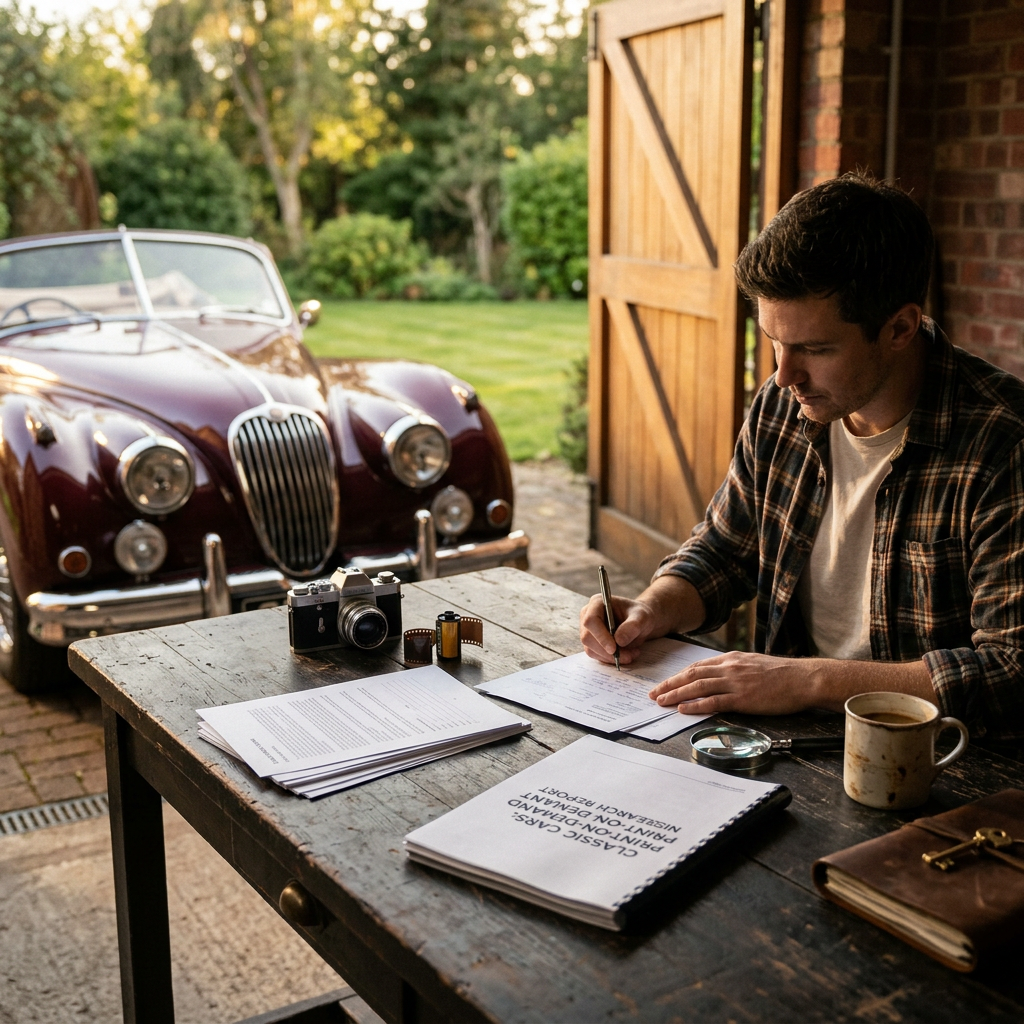 Classic Cars: Print-on-Demand Niche Research Report