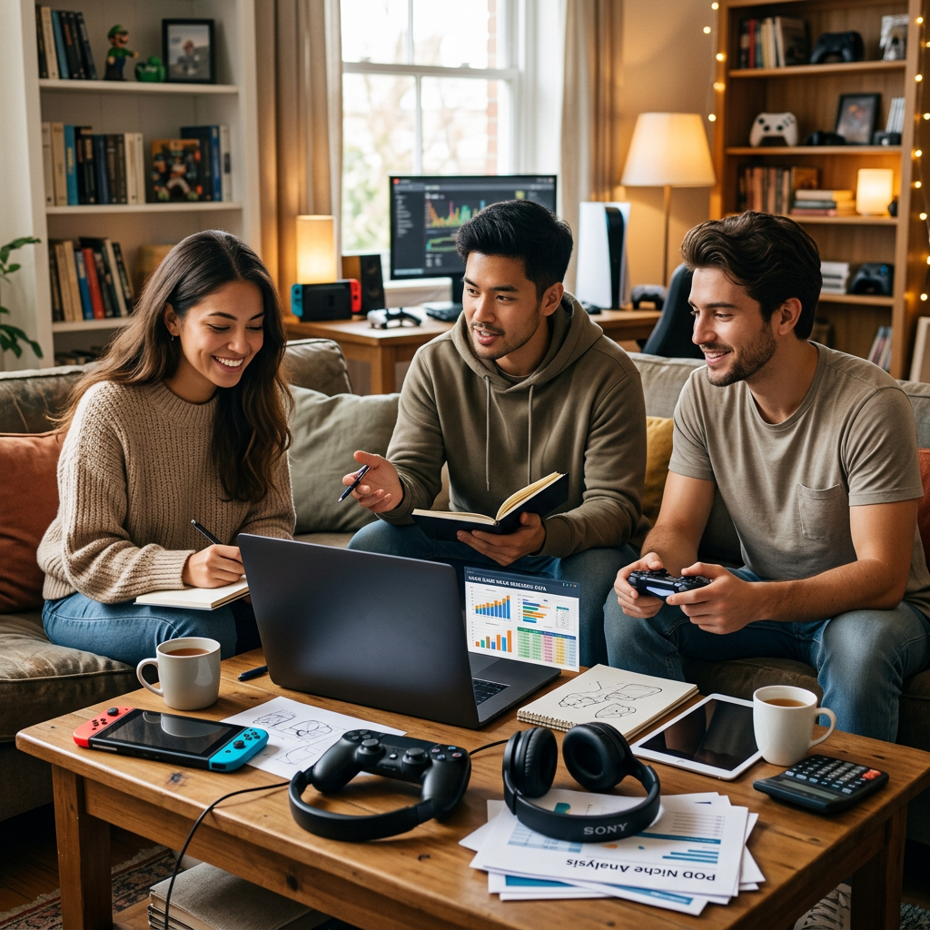 Video Game Enthusiasts: POD Niche Research Report