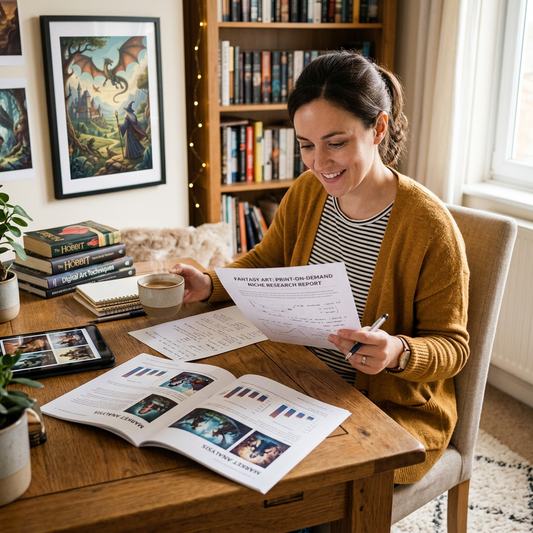 Fantasy Art: Print-on-Demand Niche Research Report