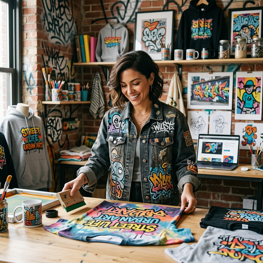 Street Art & Graffiti: Print-on-Demand Niche Report