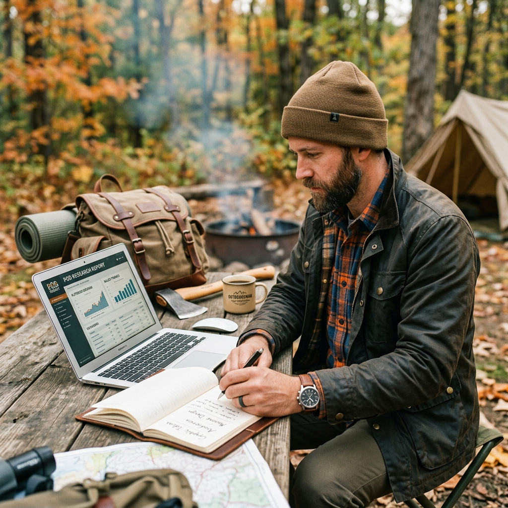 Outdoorsman Niche: Print-on-Demand Research Report
