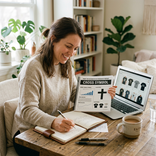 Cross Symbol: Print-on-Demand Niche Research Report