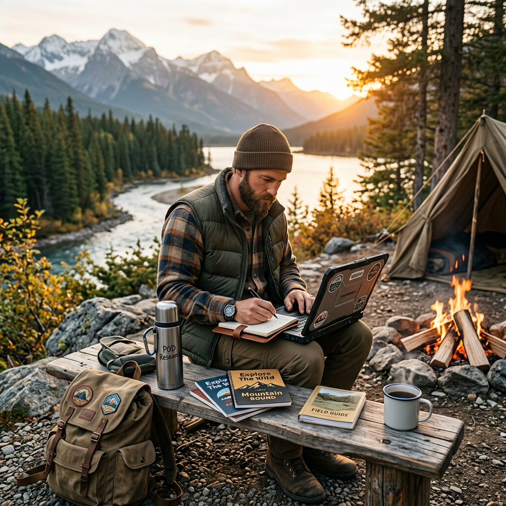 Outdoorsmen: Print-on-Demand Niche Research Report