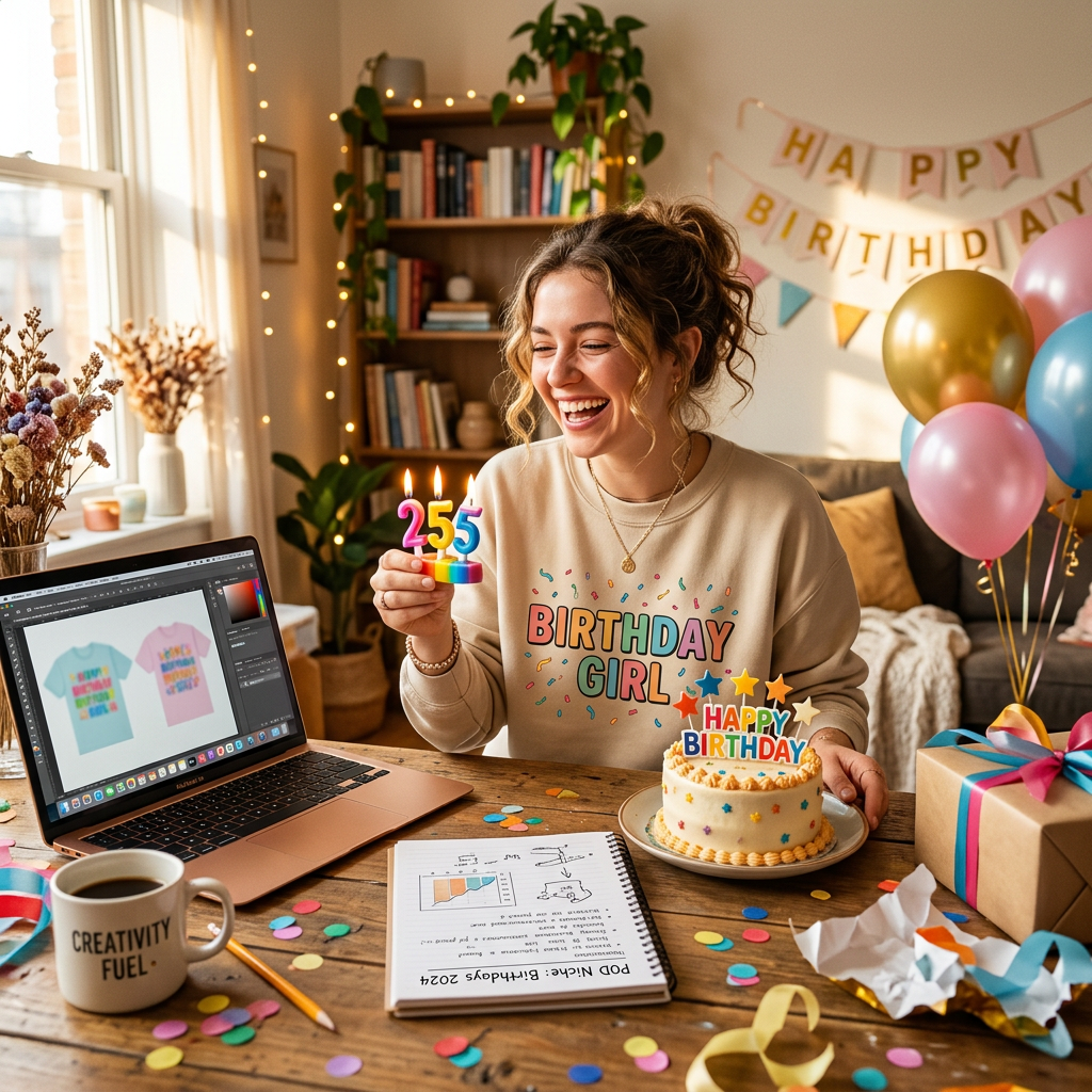 Birthday Apparel: Print-on-Demand Niche Research Report