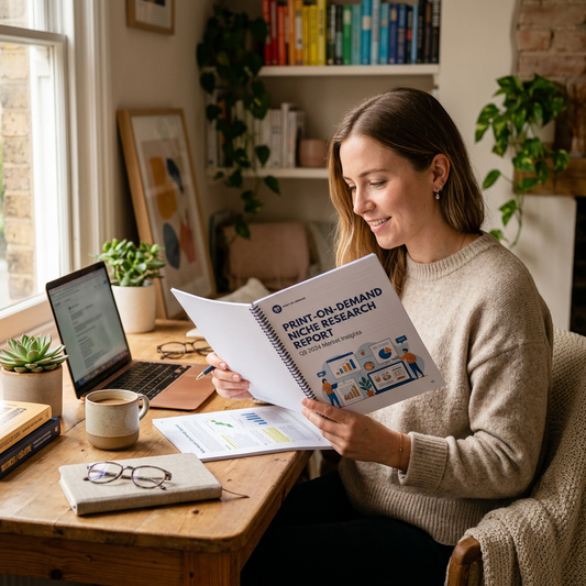 Reading: Print-on-Demand Niche Research Report