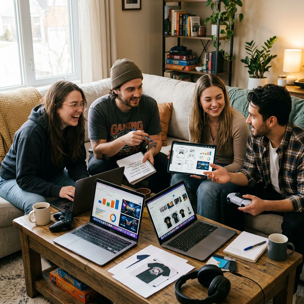 Gaming Community: Print-on-Demand Niche Research Report