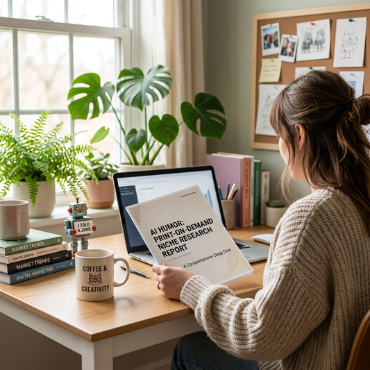 AI Humor: Print-on-Demand Niche Research Report