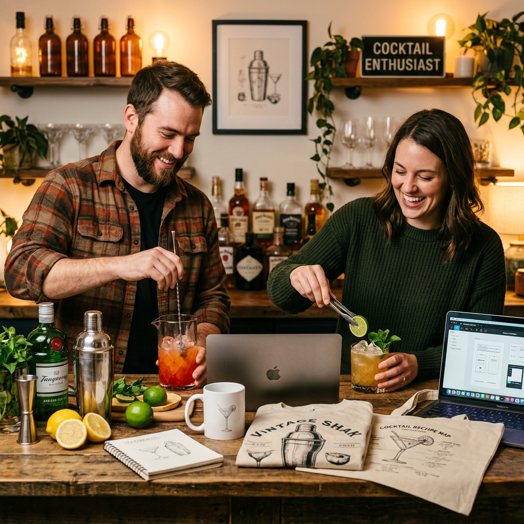 Cocktail Enthusiasts: Print-on-Demand Niche Analysis