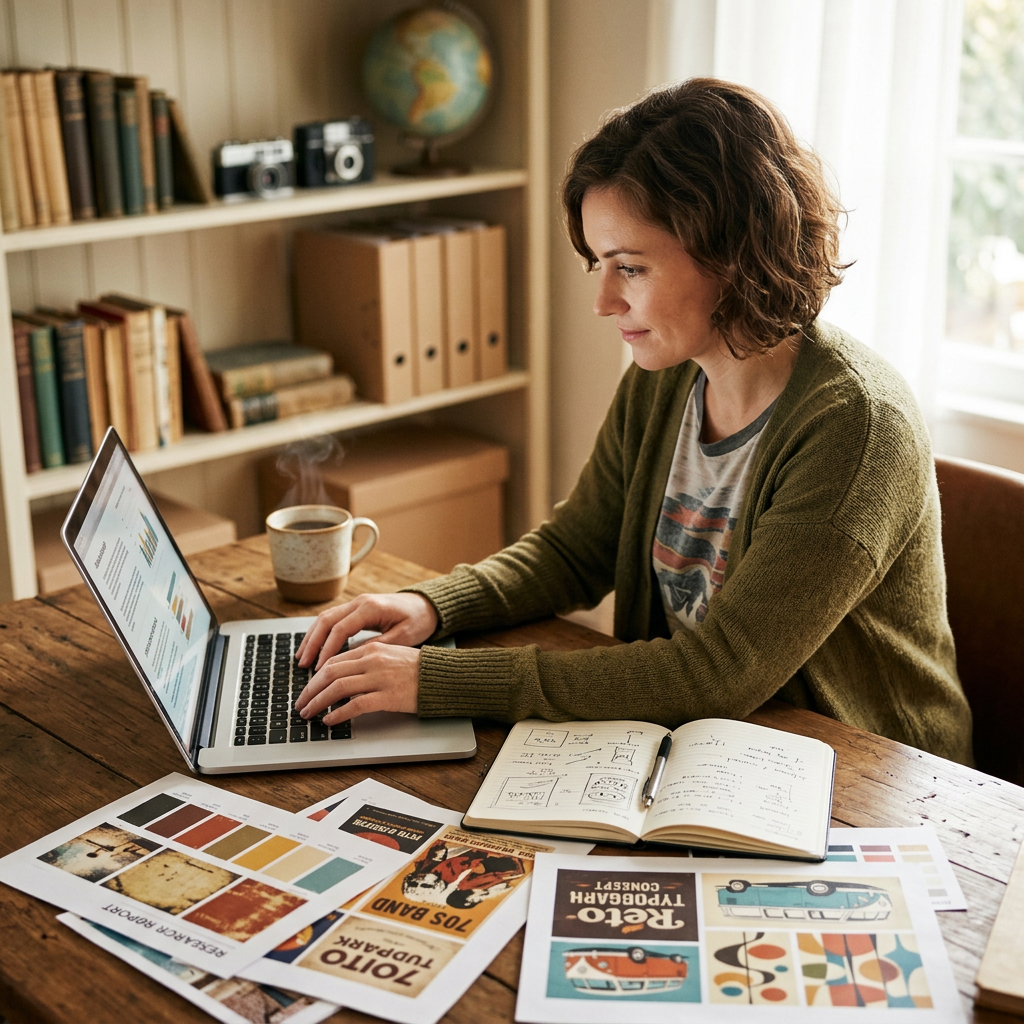 Retro Revival: Print-on-Demand Niche Research Report
