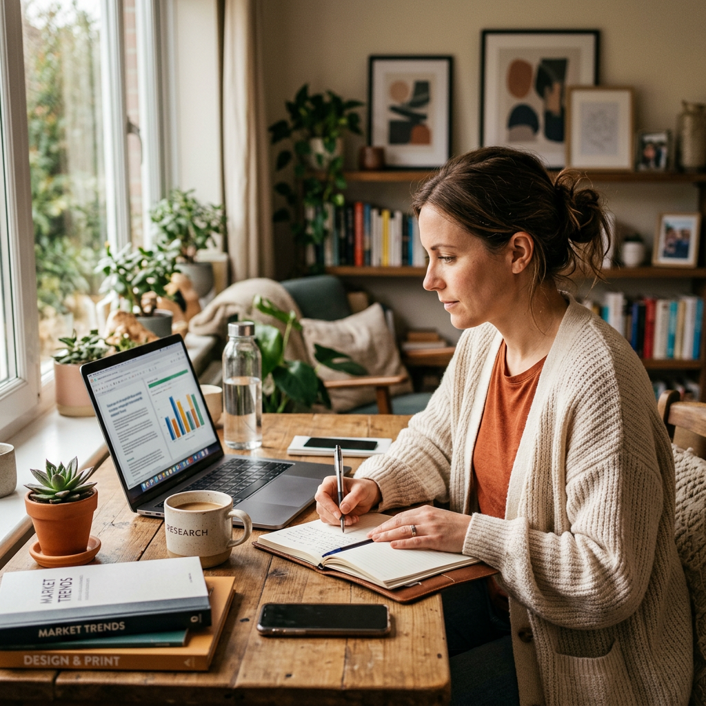 Work From Home: Print-on-Demand Niche Research Report