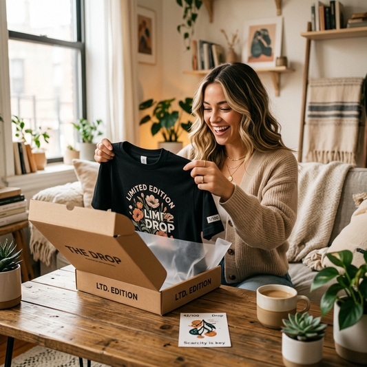 The 'Drop' Marketing Strategy: Creating Scarcity with POD