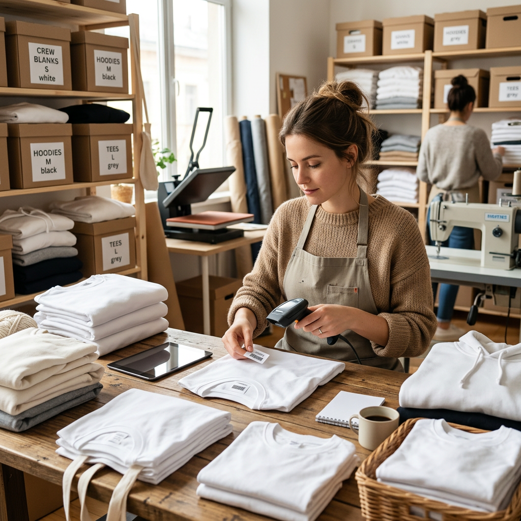 Inventory Management for Blanks: The Just-in-Time Model
