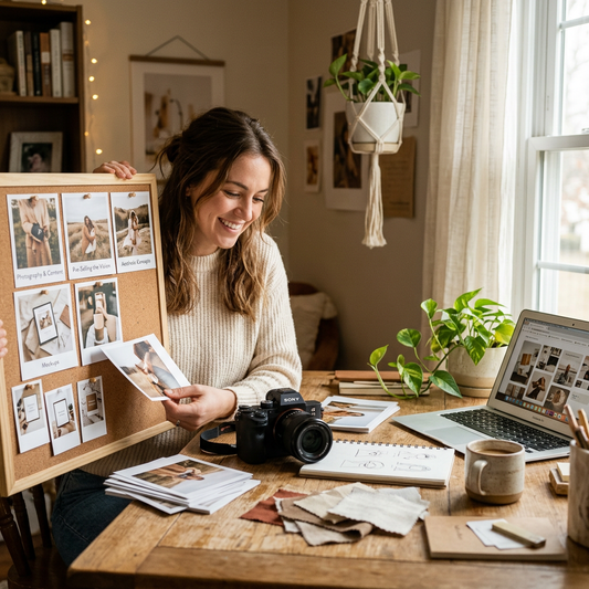 Photography and Content for Samples: Pre-Selling the Vision