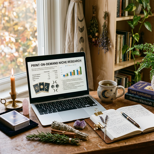 Witchy Aesthetic: Print-on-Demand Niche Research Report