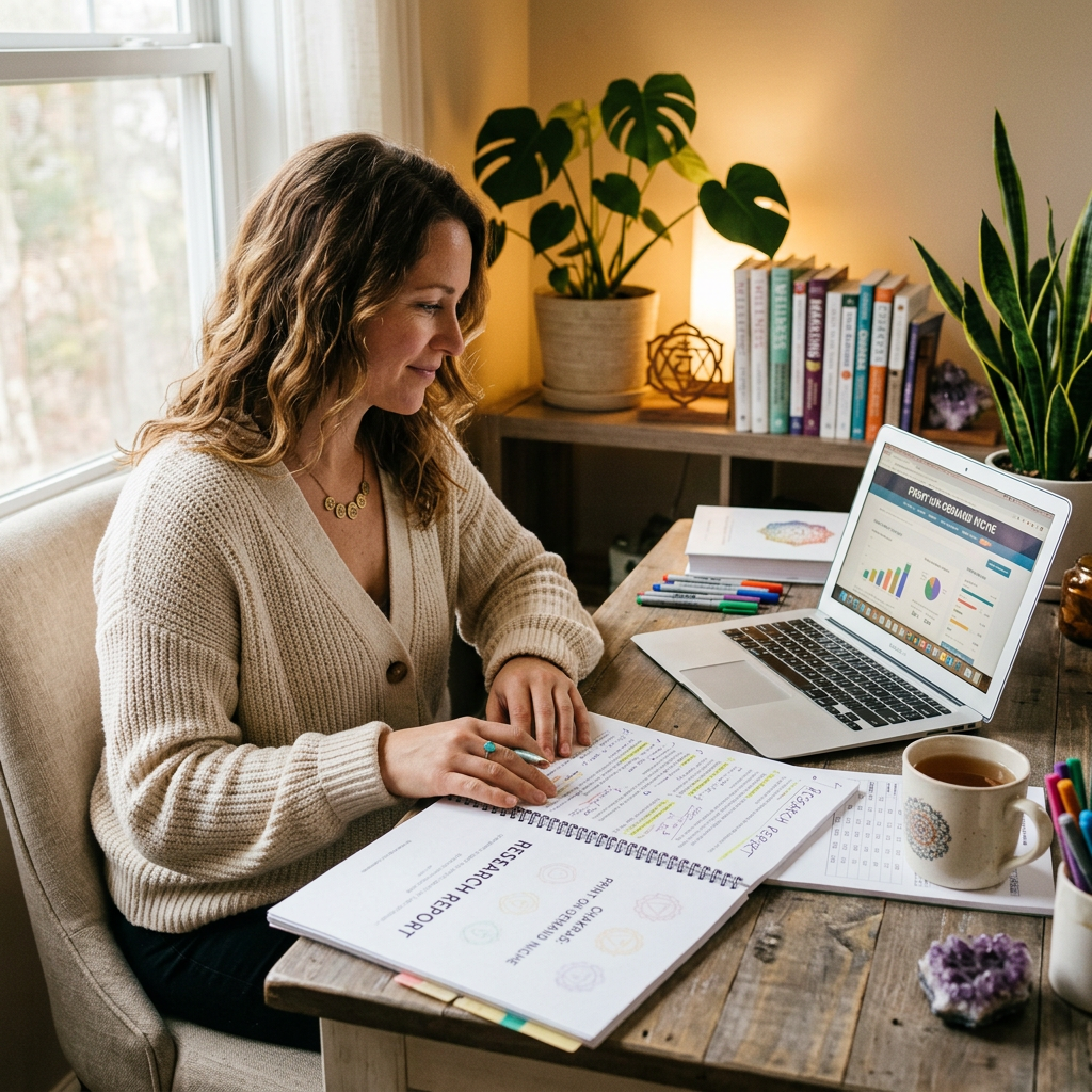 Chakras: Print-on-Demand Niche Research Report