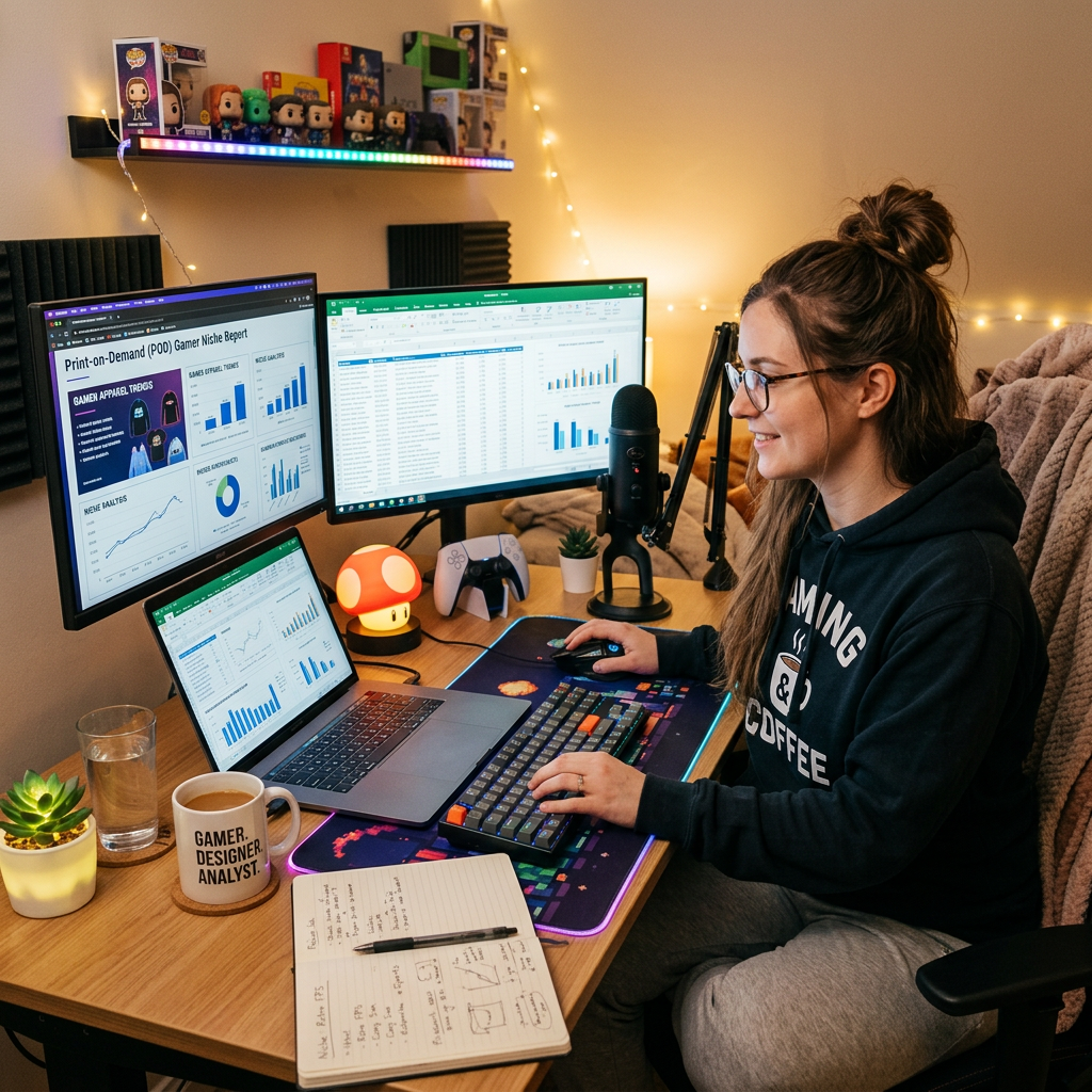 Gamer Style: Print-on-Demand Niche Research Report