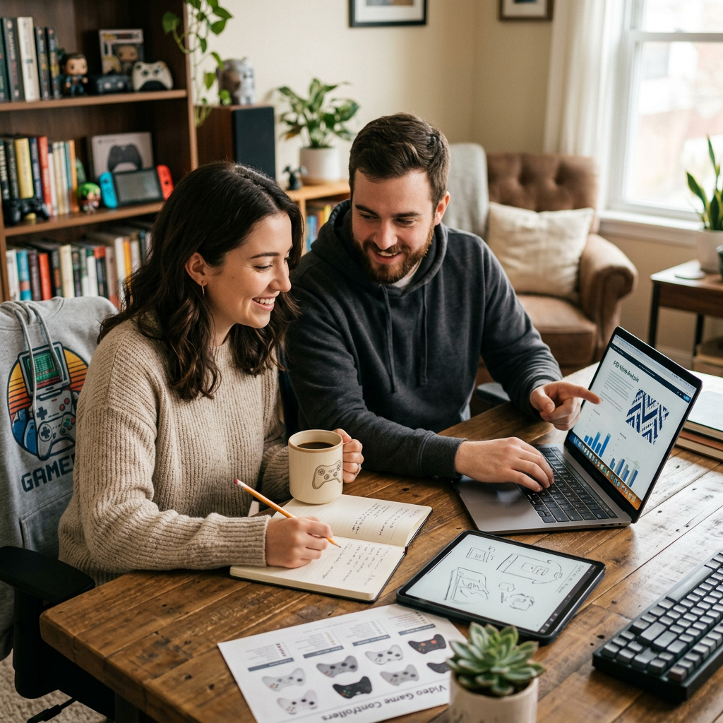Casual Gamers: Print-on-Demand Niche Research Report