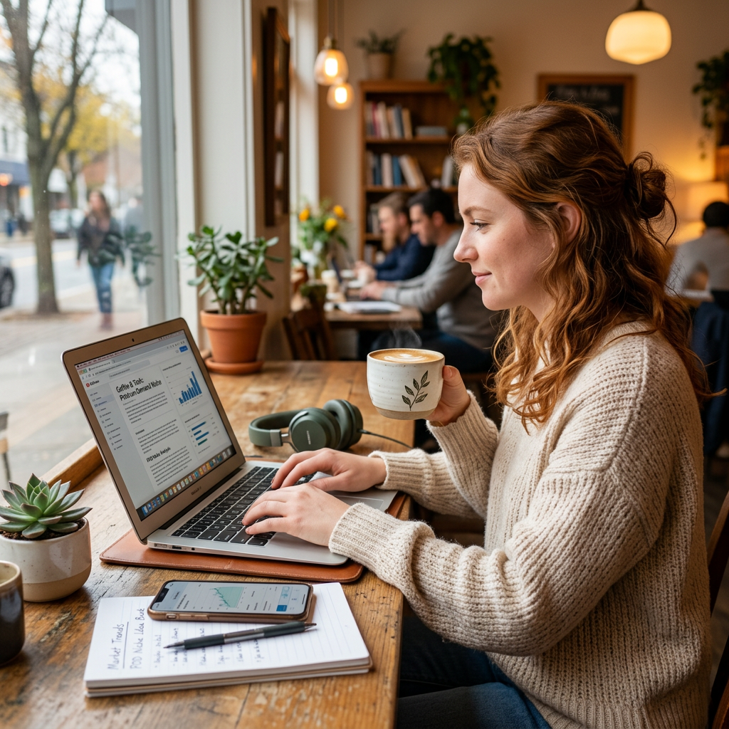 Coffee & Tech: Print-on-Demand Niche Analysis