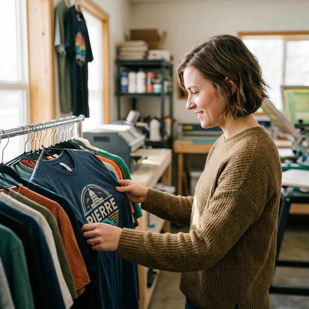 DTF Transfers vs. Screen Printing for Pierre Businesses