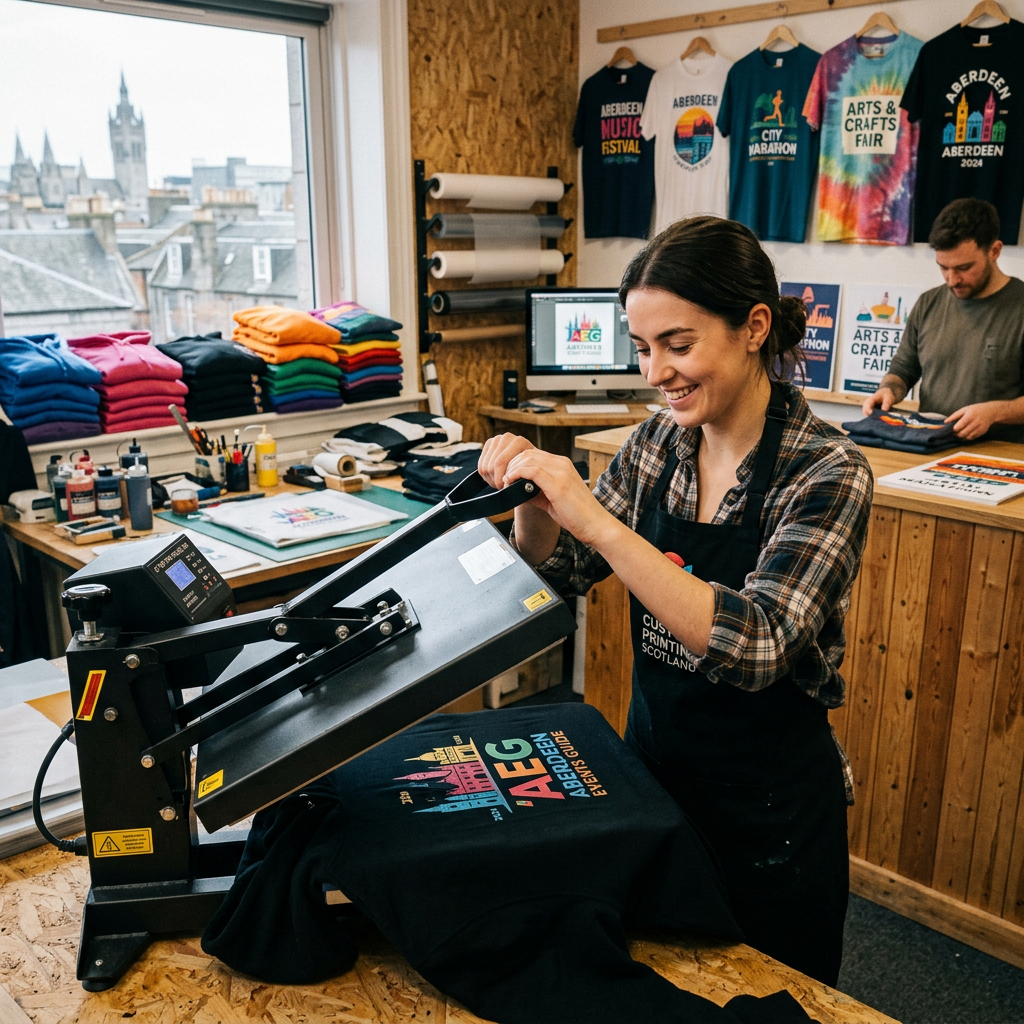 DTF Printing for Aberdeen Events: Custom Apparel Guide